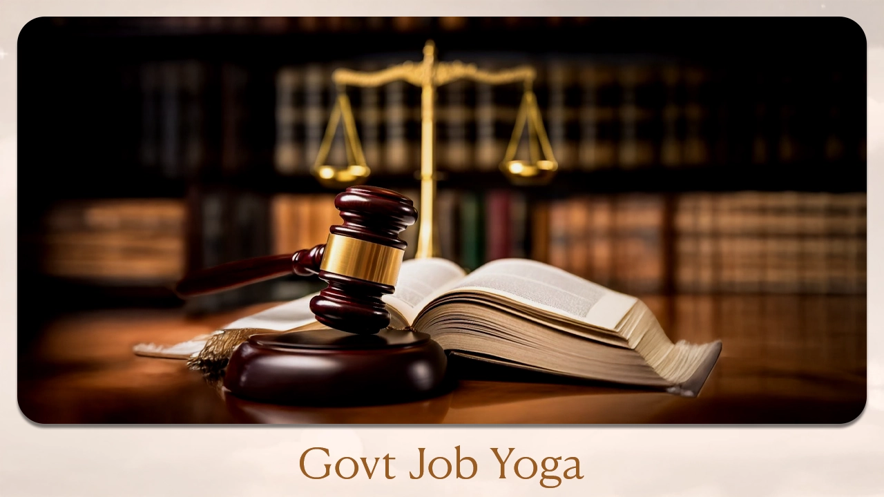 Govt job yoga